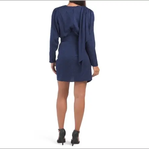 Ronny Kobo Shanaya Dress Blue Medium