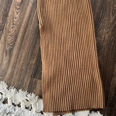 VICI Ribbed Turtle Neck Dress