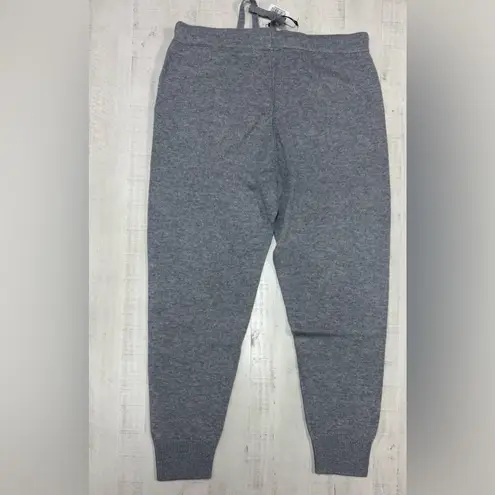 Martha Stewart cashmere sweater Gray Knit Joggers Size L