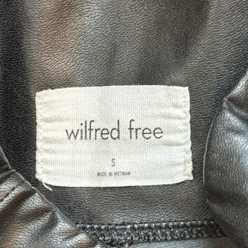 Wilfred  Free Faux Leather Leggings Size Small
