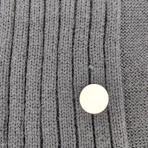 Desigual Jers Brixton Black & White Wool Blend Fringe Hem Sweater - Size M - GUC