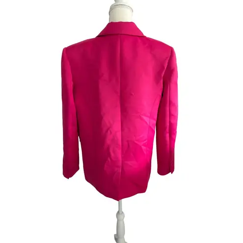 NA-KD Pink Oversized Button Jacket Blazer Size EU 34 / US 4