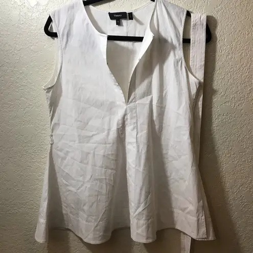Theory  sleeveless top SZ S