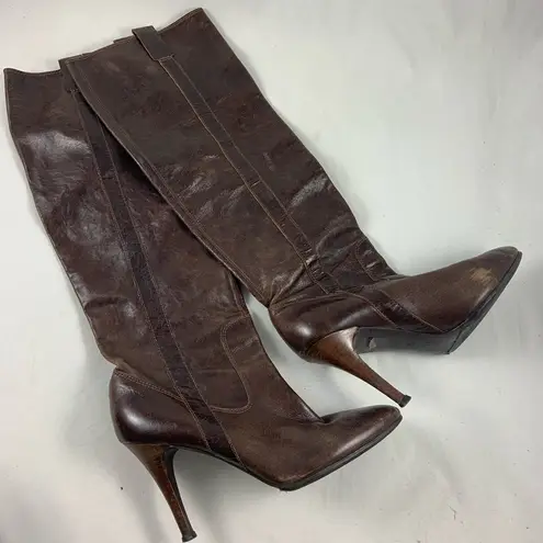 Guess by Marciano 10M Guess by Marciaro brown knee high scrunch