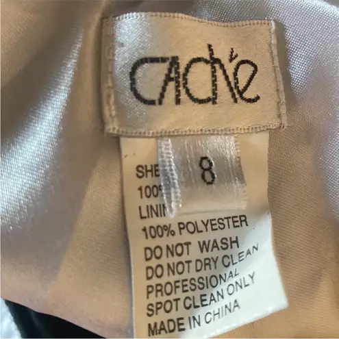 Cache Y2K Blue Black Animal Print Halter
Gown Prom Cocktail Dress Size 8