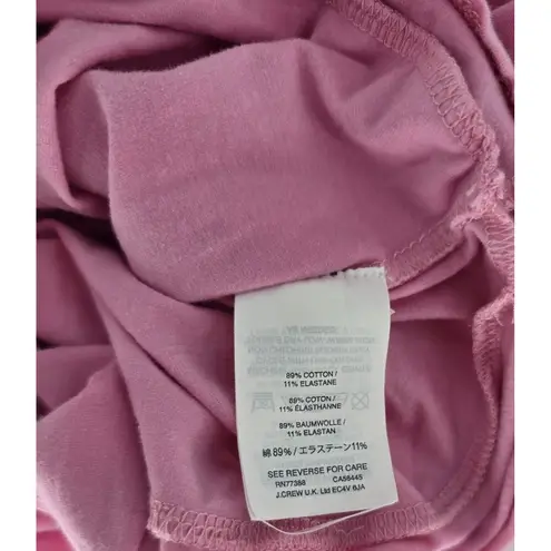 J. Crew Women's Deep Blossom Pink Ruffle