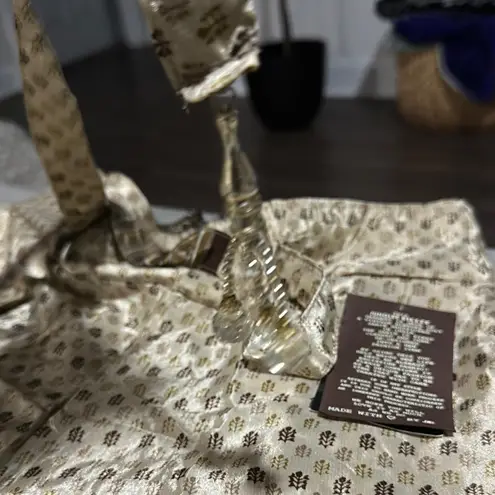 Casual Cream and Brown Geometric Pattern Shorts Size undefined