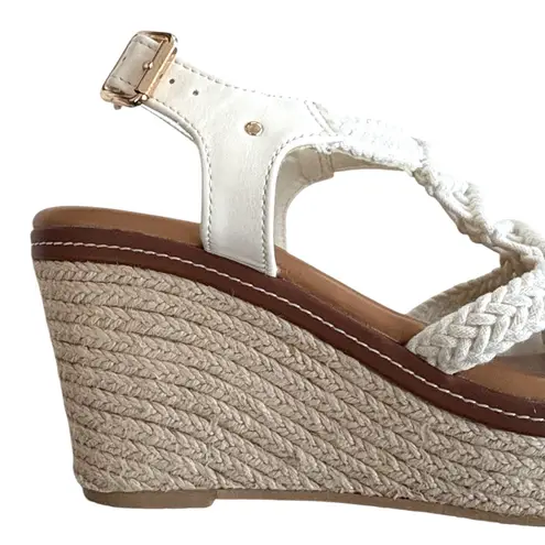 Torrid EUC  Macrame Espadrille Wedge Sandals Size