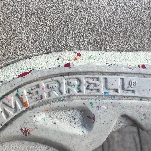 Merrell Women's 6 M Funfetti Limited Edition Jungle Moc Suede Slide On Shoe