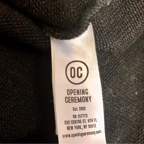 Opening Ceremony Hybrid Sweatshirt Windbreaker Hoodie Oversized Graphic Logo szL