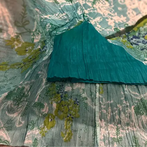 Great Northwest Clothing Company Women's Boho Maxi Skirt XL Cotton Peasant Cottagecore Flowy Lolita Tiered Floral