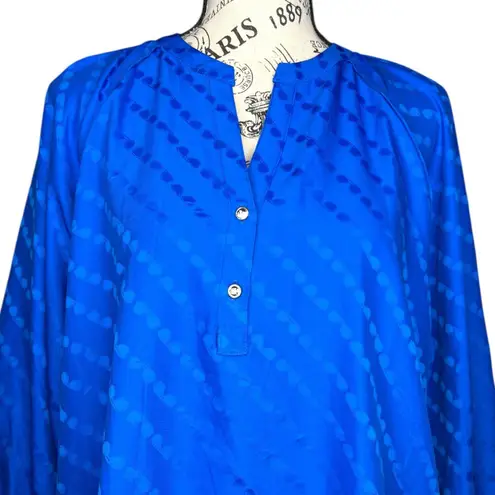 Karl Lagerfeld Paris MEDIUM Sunglass Jacquard Blouse