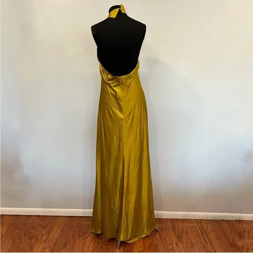 Mac Duggal 26925 Asymmetrical Halter Prom Gown 10