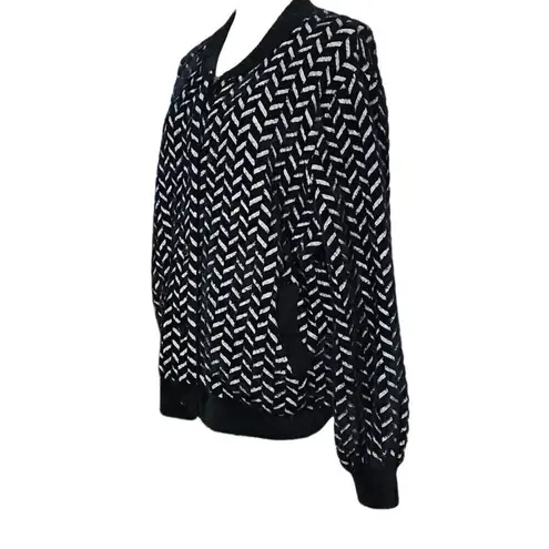 Liverpool Los Angeles Cardigan Button front Sweater Jacket Soft, Size XL NWOT. Black