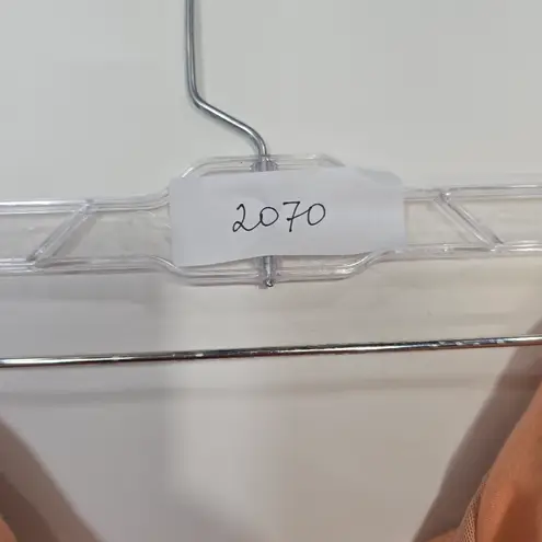 Michael Costello x REVOLVE Briggs Gown in Peach