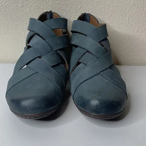 Cobb Hill Women's Laurel Woven Pump Teal Color Size US 9 Model C16230 Shoes