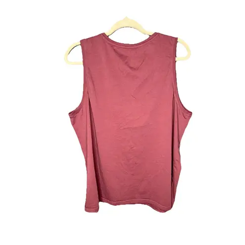 Pact Women Softspun High Neck Tank Top Sz XXL Mauve Organic Cotton Ethical Basic Purple