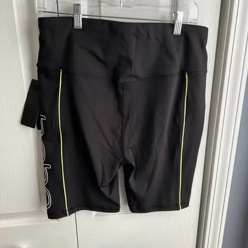 Bebe  Sport Contour black biker shorts size XL