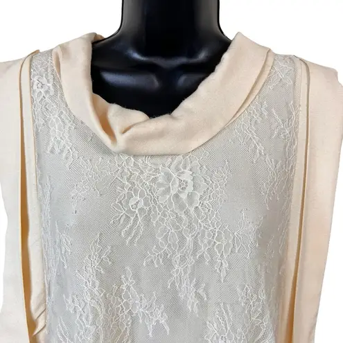 Aniye By Cream Silk & Lace Dress Size undefined