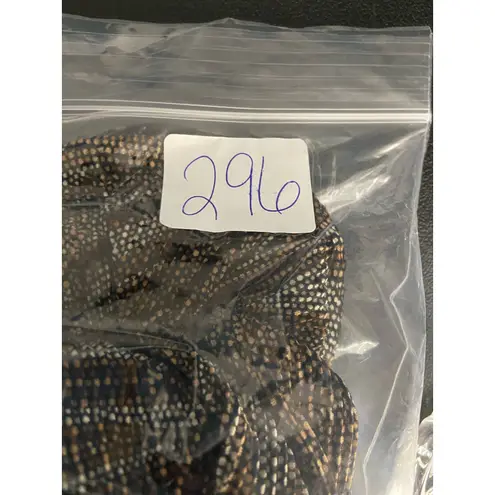 Maggie Barnes Blouse Womens 52" Bust 3/4 Sleeves Stretch Scoop Neck Layered