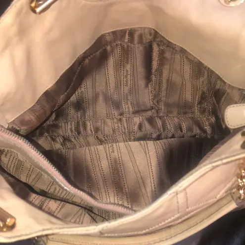 Salvatore Ferragamo Gancini Embroidered Leather Betulla Side Pocket Shoulder Bag