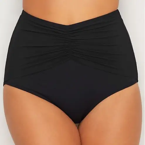 Coco reef Classic Solid DIVA HIGH-WAIST BIKINI BOTTOM Size S