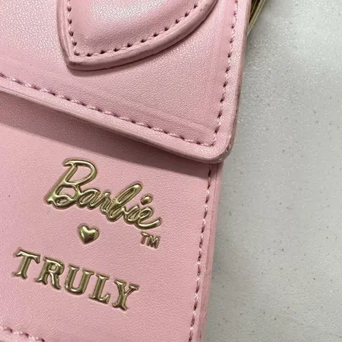 Truly Beauty x Barbie Collaboration Mini Purse Heart/Pink Handbag Crossbody Bag