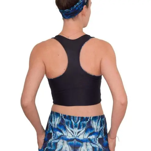 Waterlust Abalone Restoration Reversible Top Women XS/S Blue Ocean Print UPF 50+
