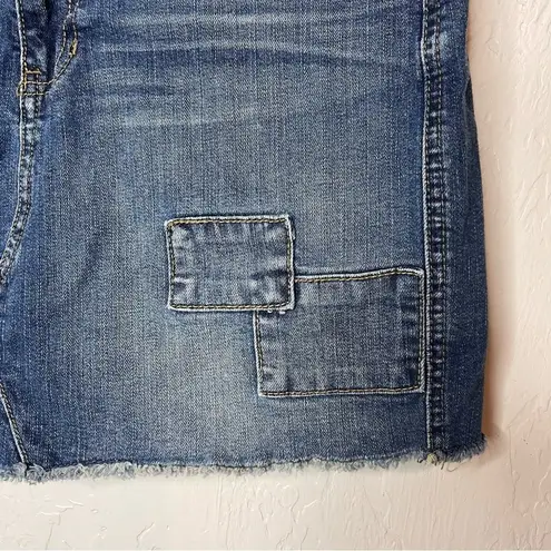 Calvin Klein Vintage Y2K 90s  Mini Jean Skirt Size 8/29