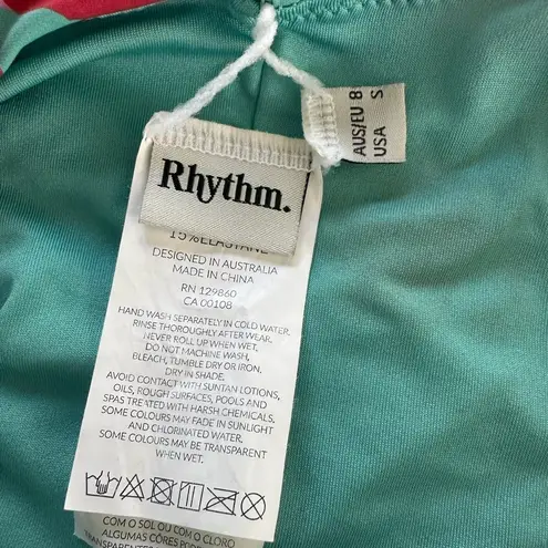 Pacsun Rhythm Inferna Floral Cinched One Piece Swimsuit Small