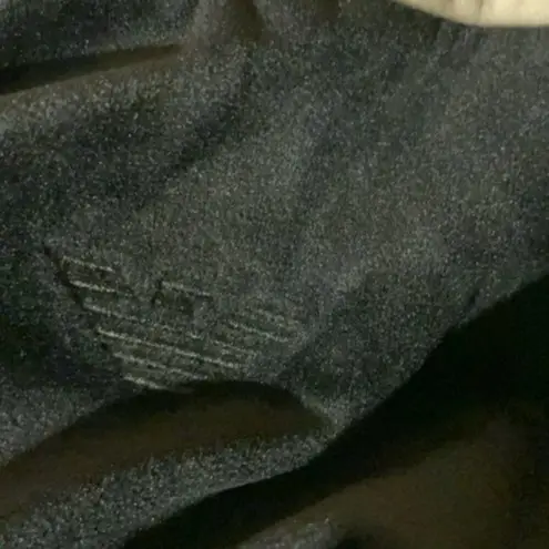 Emporio Armani Velour Casual Pants Black size 10