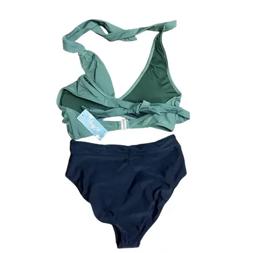 NWT Green & Black High Waisted