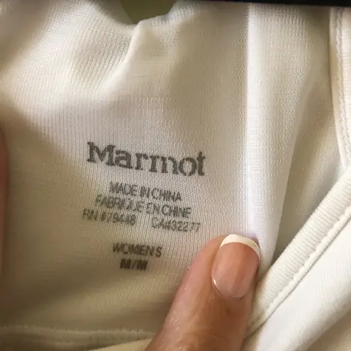 Marmot  white Vogue tank