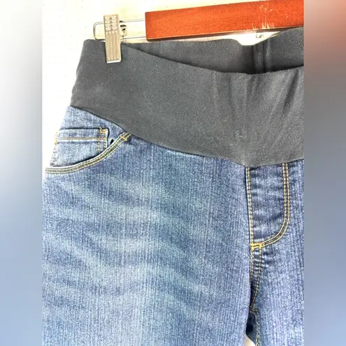 Motherhood M Flare Jeans Dark Blue Denim