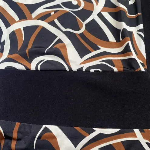 Perceptions  NWT Y2K artsy blouse with back tie.