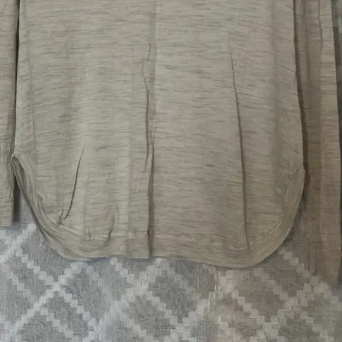 Seed Heritage Undershirt Top Cream Small Merino Wool Warm Layering Winter Size 4