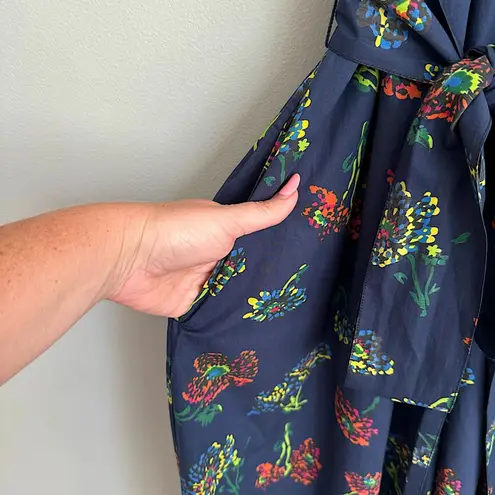 Ulla Johnson Coralie Wide Leg Jumpsuit in Midnight Floral Print