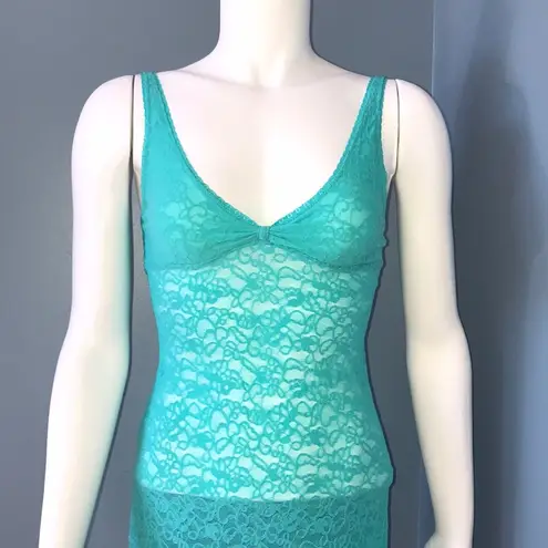 Victoria's Secret Victoria’s Secret The Lacie Lace Babydoll in Teal