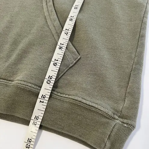 Free City  Sz S Lets Go Pullover Hoodie In Pale Green Sweater