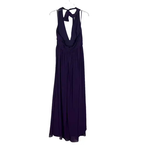 Lulus  Bridesmaid Purple Maxi Dress Size Large