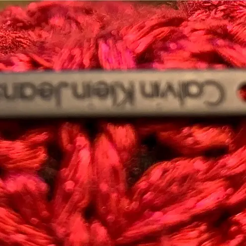 Calvin Klein Jeans Women's Vibrant Red/purple Sweater Red Size L