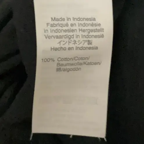 Madewell  Whisper Crewneck  Black Crewneck Tee XS #A1537 Casual Comfy Cozy Cotton