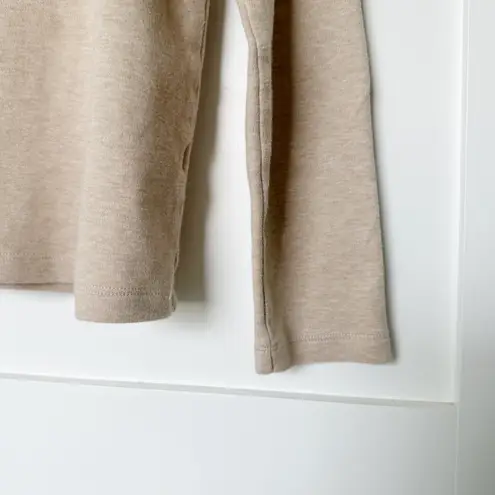 L.L.Bean Vintage  Beige Basic Long Sleeve