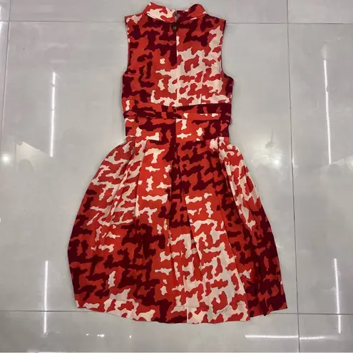 Just Cavalli Orange Printed Sleeveless