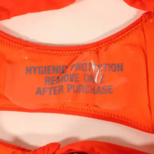 Seafolly NWT Active Ring Side Hipster in Tangelo