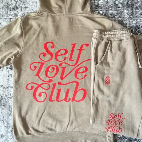 Lonely Ghost Self Love Club Hoodie and Sweatpants Bundle