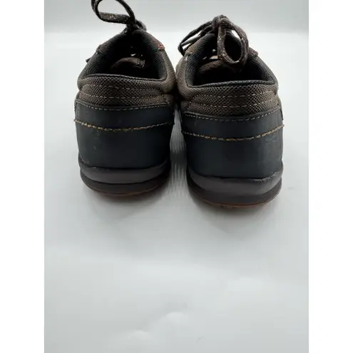 Merrell Albany Lace Trail Walking Shoes Women's 7 Espresso Brown Suede Sneakers