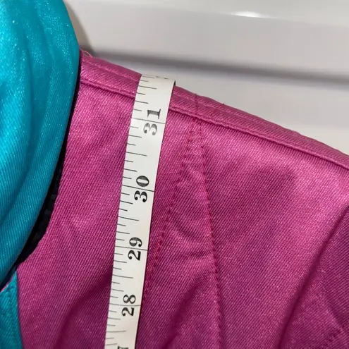 Blizzard Teal Magenta Vintage Ski Snow Jacket Women's XXL Blue Size XL