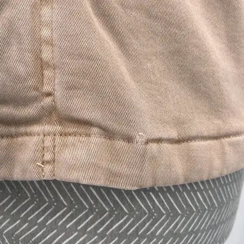 ANINE BING Army Cargo Jacket Khaki Sand Neutral Tan Grunge Edgy Fierce Size S