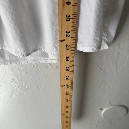 Vintage Take a Break Western Shirt M White Eyelet Embroidered Yoke Lace Detail Size M